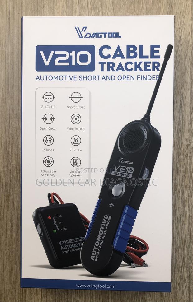 Vdiagtool V210 Car Circuit Wire Tracker Tracer 6v-42v photo 7