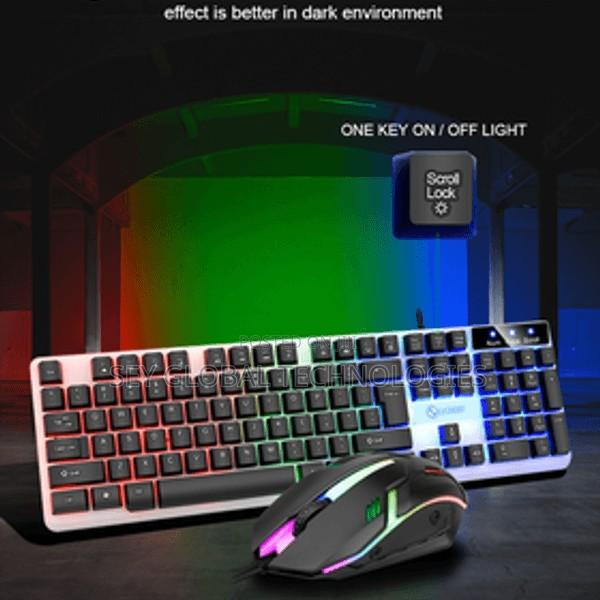 T6 Milang Gaming Wired Keyboard and Mouse Combo . photo 4