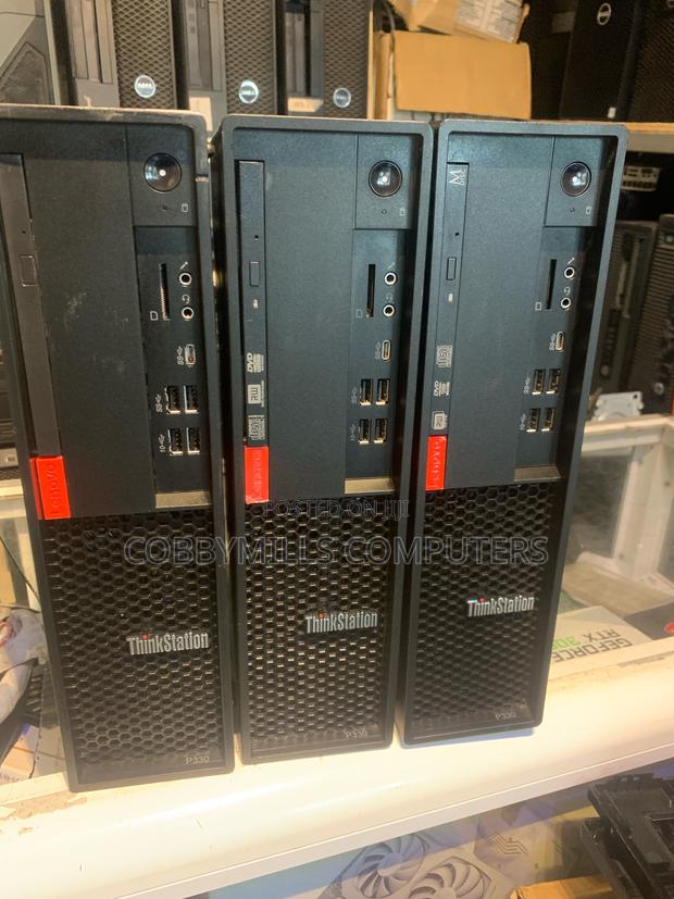 Desktop Computer Lenovo ThinkStation P330 8GB Intel Core I5 HDD 500GB photo 2
