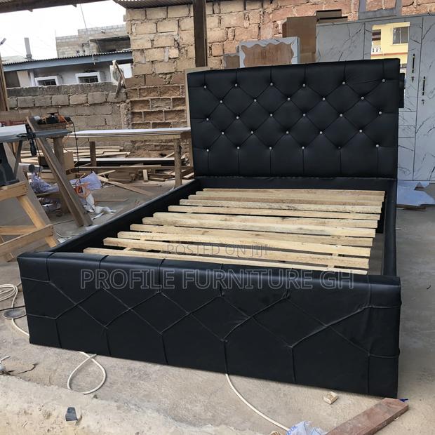 Euphoria Black Foreign Double Bedframe// Durable And Luxurious · Photo 4