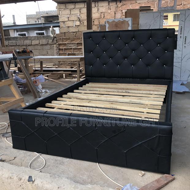 Euphoria Black Foreign Double Bedframe// Durable And Luxurious · Photo 3