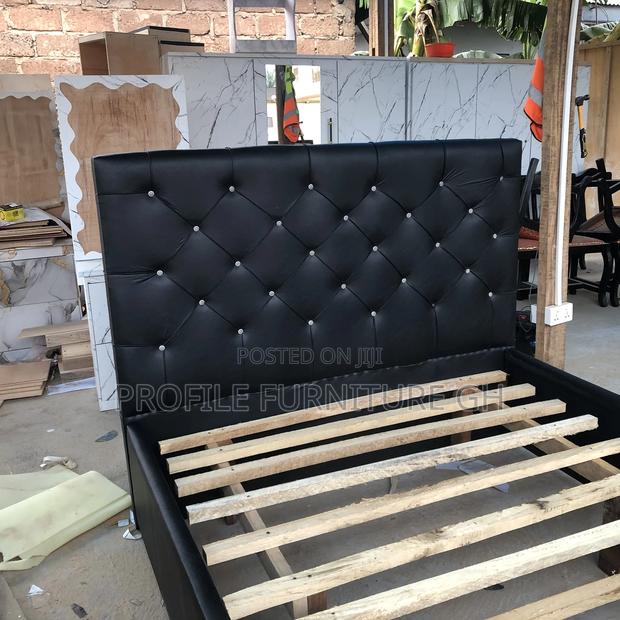 Incendiary Stylish Black Double Bed-frame// Durable And Luxurious photo 4