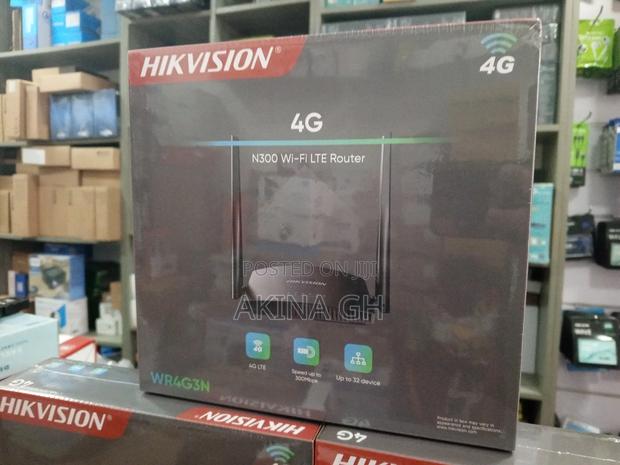 Hikvision 4g 300mbps Universal Sim Wi-Fi Lte Router Wr4g3n · Photo 3
