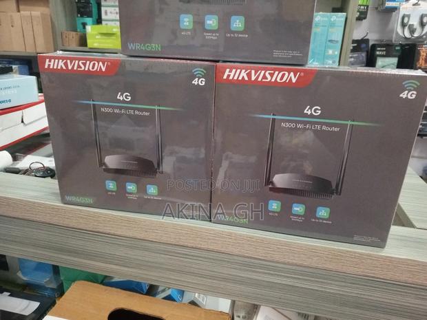 Hikvision 4g 300mbps Universal Sim Wi-Fi Lte Router Wr4g3n · Photo 4