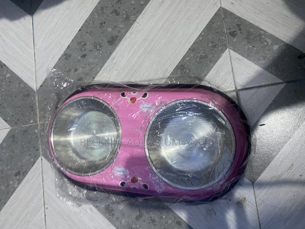 2 in 1 Pink Dog Bowls · Photo 3