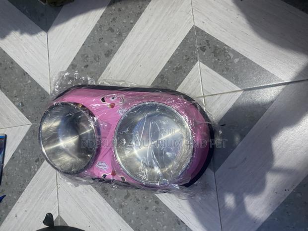2 in 1 Pink Dog Bowls · Photo 4