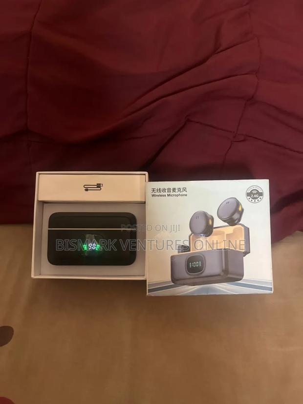 Dual Wireless Lavalier Mic With Led Display Noise Reduction photo 9