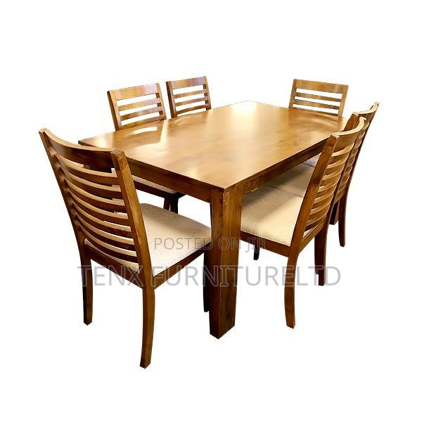 Dining Set (Rustic Brown) · Photo 2