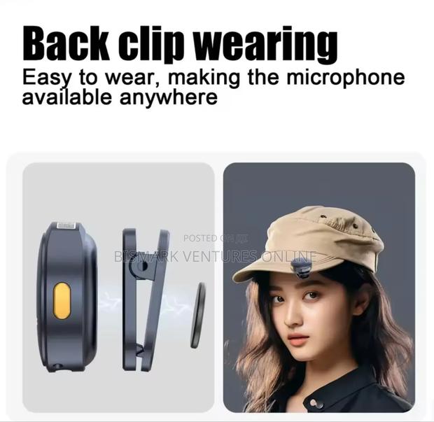 Dual Wireless Lavalier Mic With Led Display Noise Reduction photo 14
