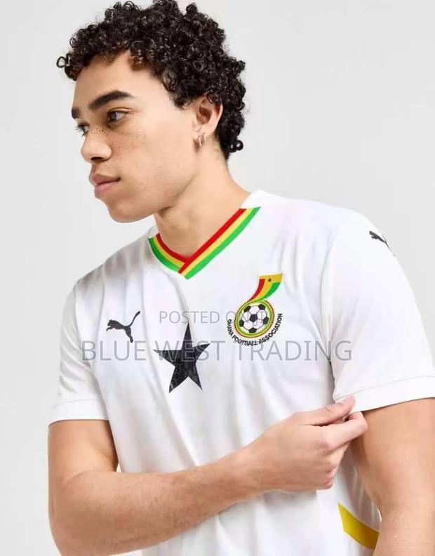 Ghana Black Stars Home Jersey (White)