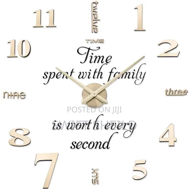 3d Wall Clock With Inside D3sign · Photo 4