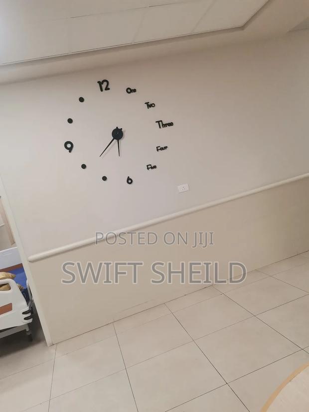 3d Wall Clock Large 100 to 120cm Diameter Adjustable · Photo 4
