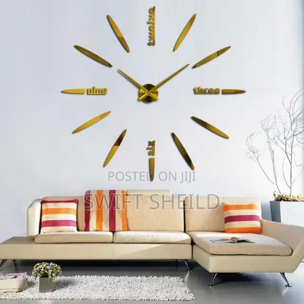Lovely 3d Wall Design Clock Large 100 to 120cm Diameter · Photo 4