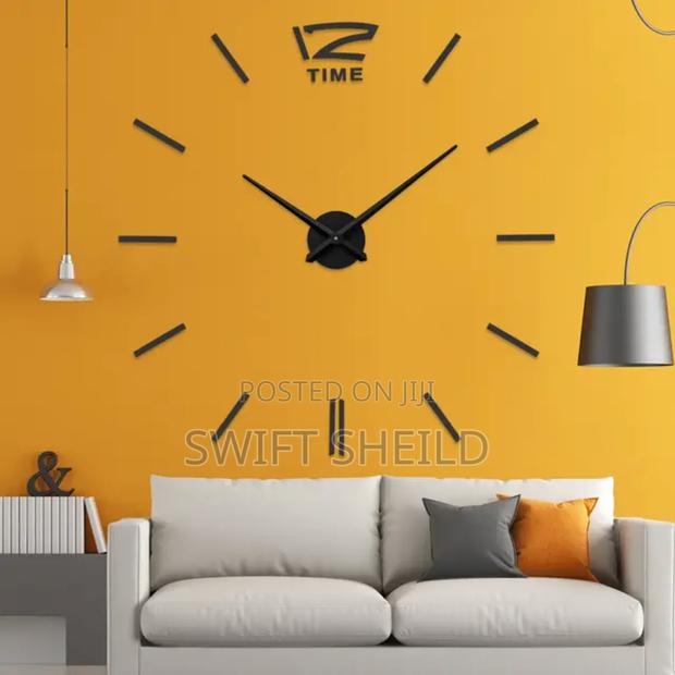 Nice Design 3d Wall Clock 100-120 Cm · Photo 3