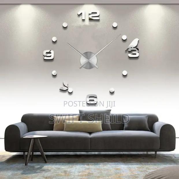 Bird Design 3d Wall Clock 100-120 Diameter · Photo 2