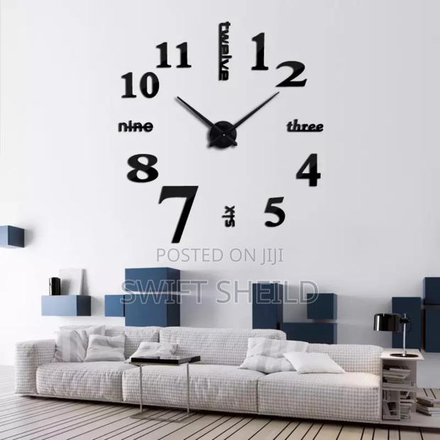 Best Deisign 3d Wall Clock Largest Diameter photo 3