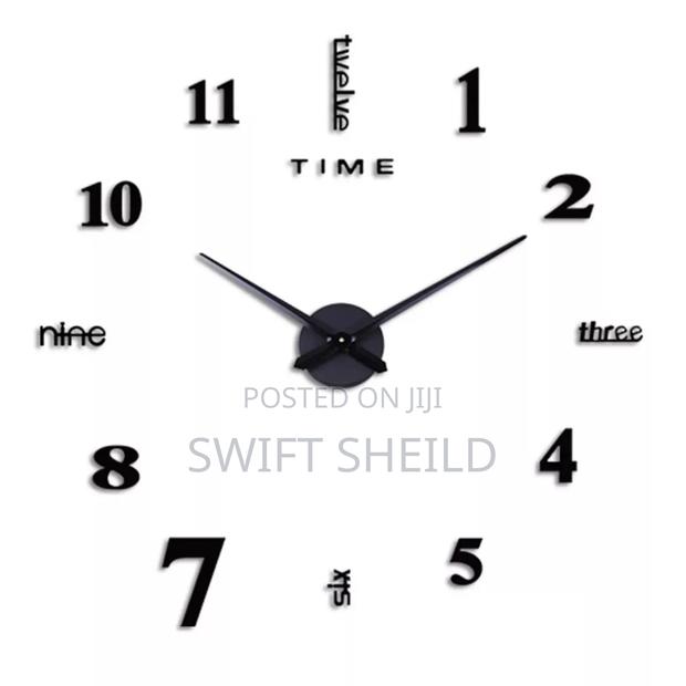 Classic Spec 3d Wall Clock Large 100 to 120cm Diameter photo 3