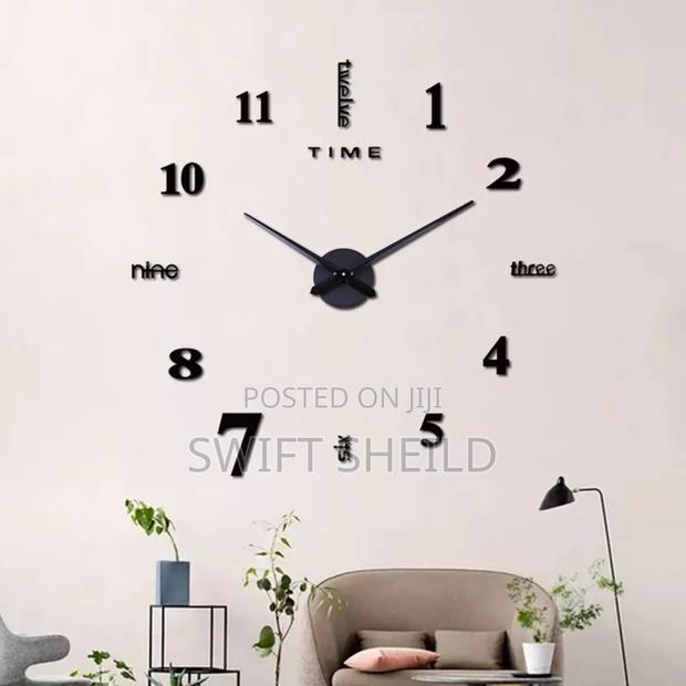 Classic Spec 3d Wall Clock Large 100 to 120cm Diameter