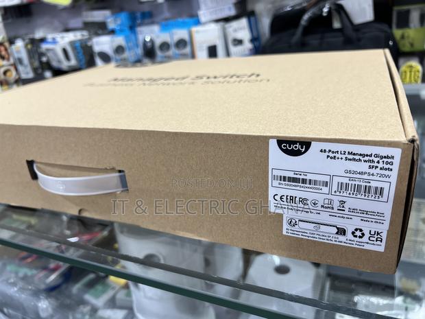 48 Port Gigabit Managed Poe Switch