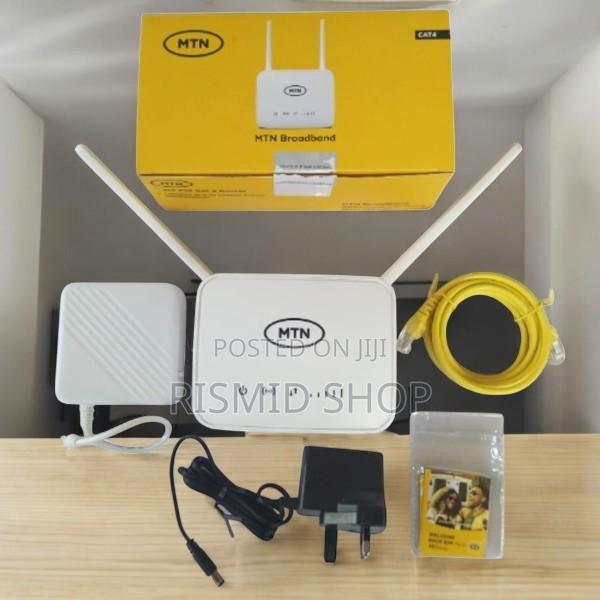 MTN Universal Broadband 4G Router + Backup Battery - White · Photo 2