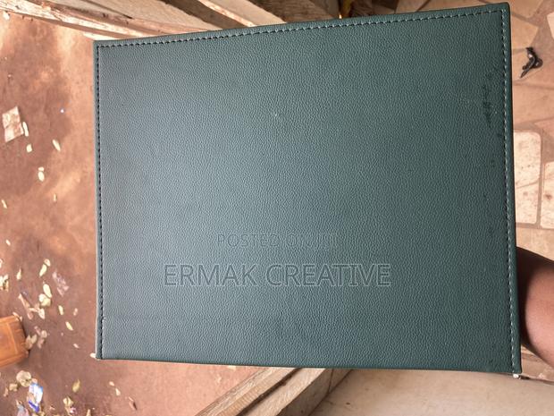 Leather Menu Folder