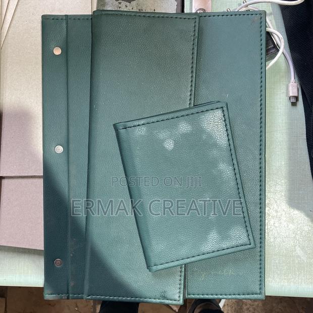 Leather Menu Folder