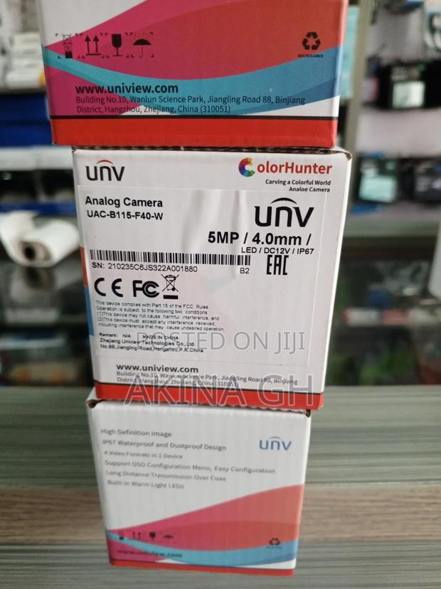 Unv Uniview 5mp Analog Full Color Hunter Bullet Camera · Photo 4