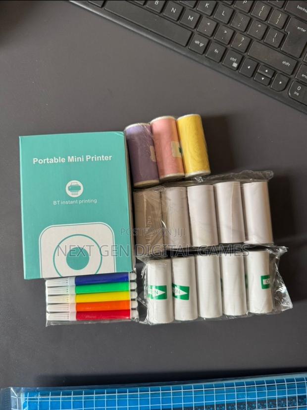 Thermal Mini Printer + Extra Roll Papers photo 4