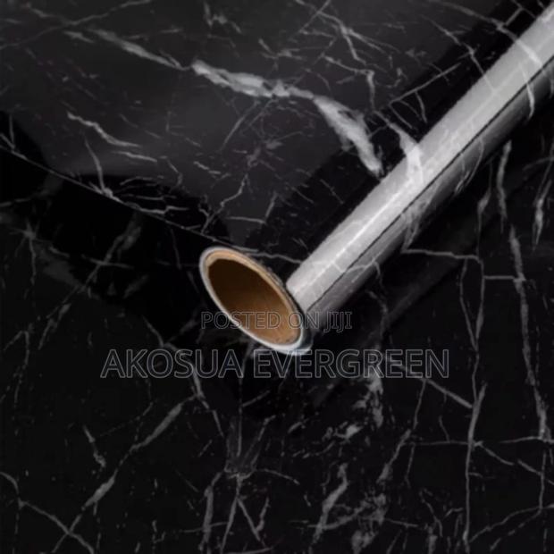 Oils Resistance Marble Stickers