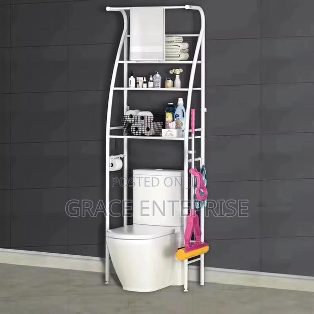 Neat and Affordable Toilet Rack in Different Colors · Photo 2