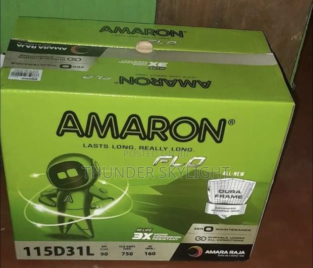 17 Plates Battery Amaron 90 Ah 105d31l 115d31l 125d31r