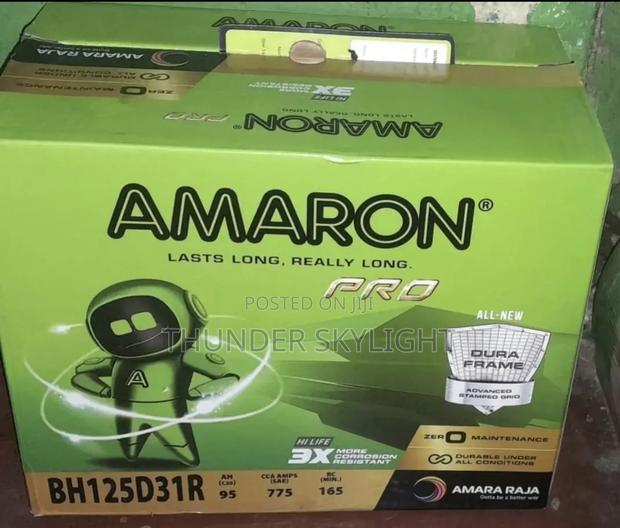 17 Plates Battery Amaron 90 Ah 105d31l 115d31l 125d31r photo 4
