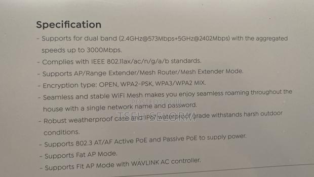 Wavlink AX3000 HD10 Outdoor Wifi 6 Repeater photo 5