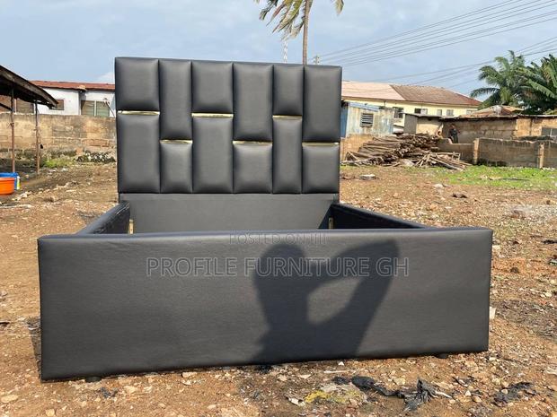 Luminous Black 54/75 Double Bed-Frame photo 2