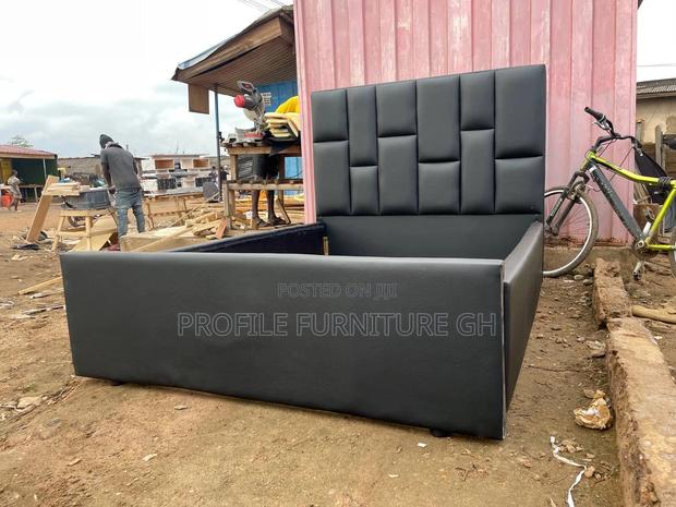 Black Bucolic Doubles Design Bedframe photo 2