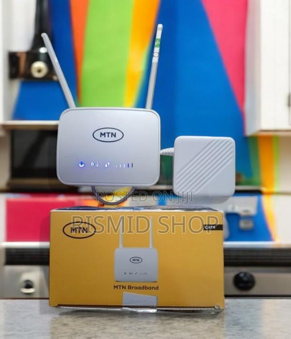 MTN Universal Broadband 4G Router + Backup Battery - White · Photo 2