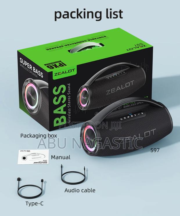 Boombox Zealot S97 Bluetooth Speaker photo 2