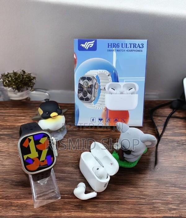 HR6 ULTRA Smartwatch Plus Airpods Pro 2 photo 2