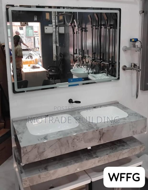 Double Bowl Cabinet Basin (120 Cm ) · Photo 2