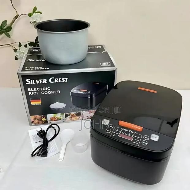 Silver Crest Rice Cooker Black