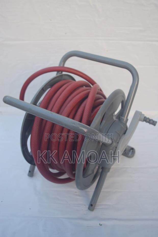 Made in Australia Pope Reel With Gardena Tough Hose