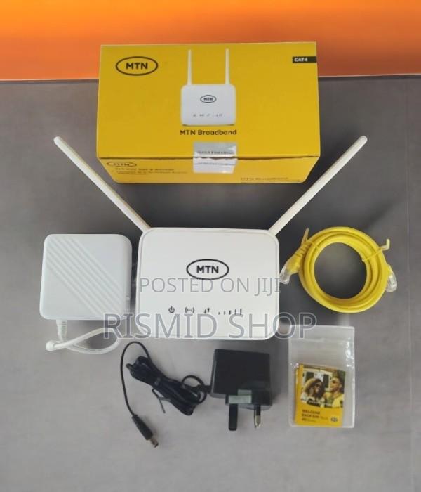 MTN Universal Broadband 4G Router + Backup Battery - White · Photo 2