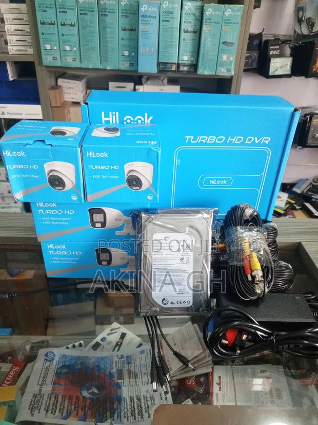 Hilook 4ch Complete Kit 2mp Full Color With Audio Camera · Photo 4