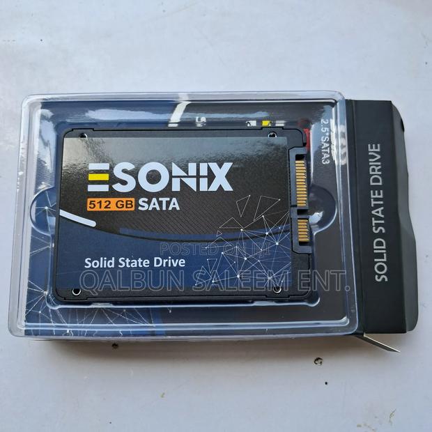 Brand-New SONIX 2.5" SATA3 512GB Solid State Drive (SSD)