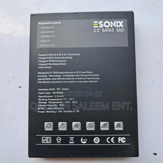 Brand-New SONIX 2.5" SATA3 512GB Solid State Drive (SSD) photo 5