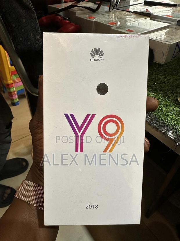 New Huawei Y9 2018 128 GB Black