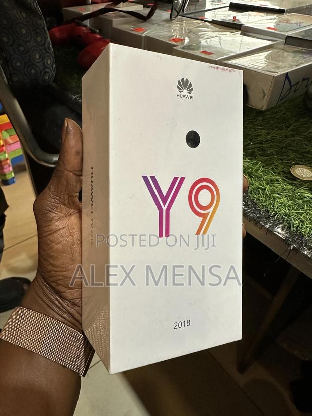 New Huawei Y9 2018 128 GB Black