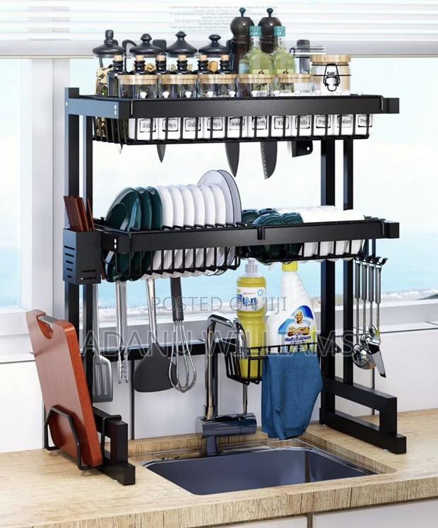High Quality 3 Tier Over the Sink Drying Rack ( Large) · Photo 2