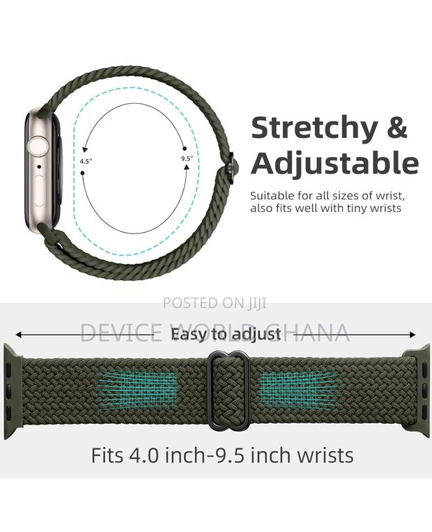 Maui Braided Solo Loop Strap/Band for Apple Watch All Models photo 3