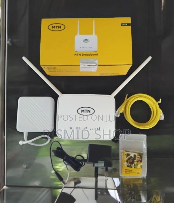 MTN Universal Broadband 4G Router + Backup Battery - White · Photo 2